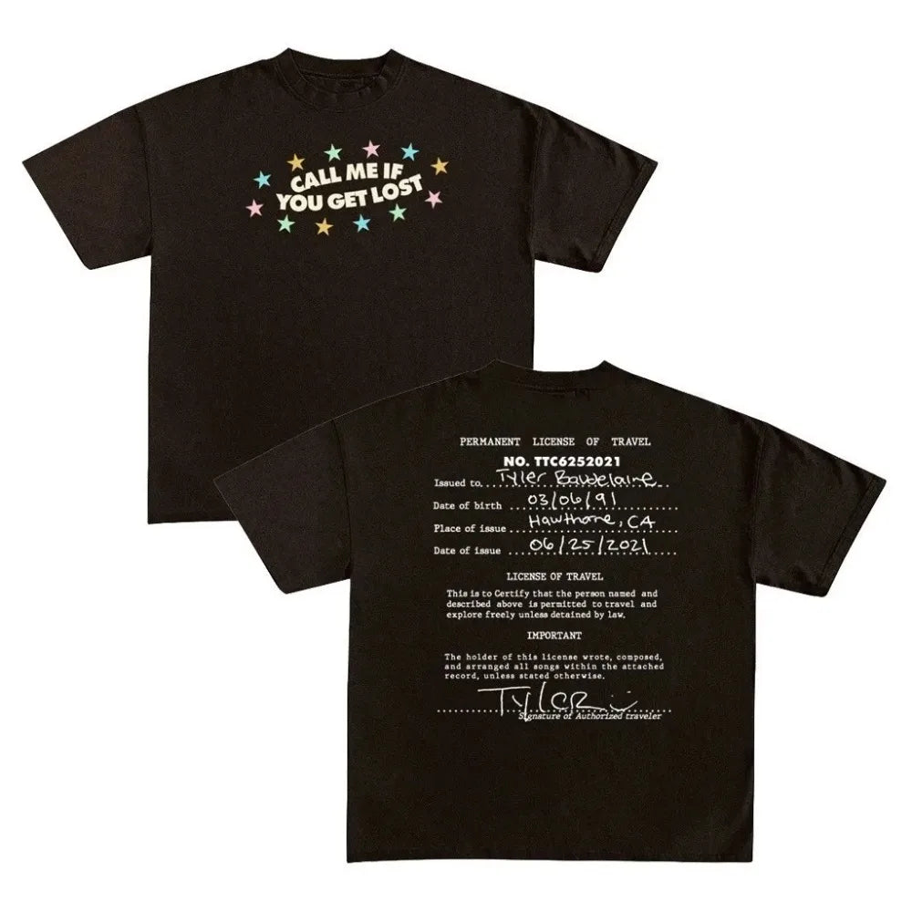 Tyler The Creator Call Me If You Get Lost Graphic Tee