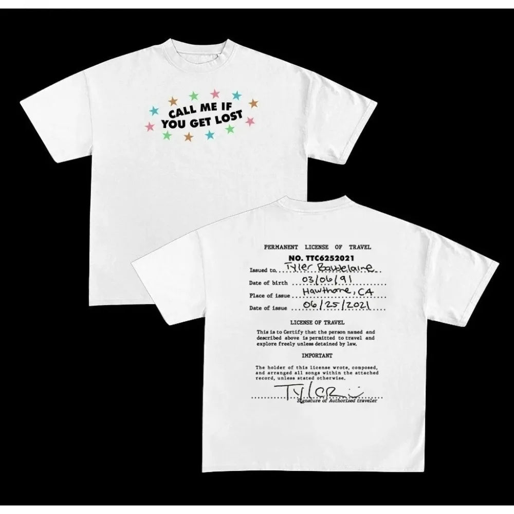 Tyler The Creator Call Me If You Get Lost Graphic Tee